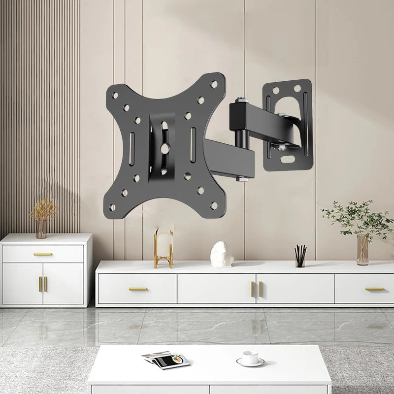 Support TV Mural Réglable – 10"-32", VESA 100x100, Jusqu’à 10kg