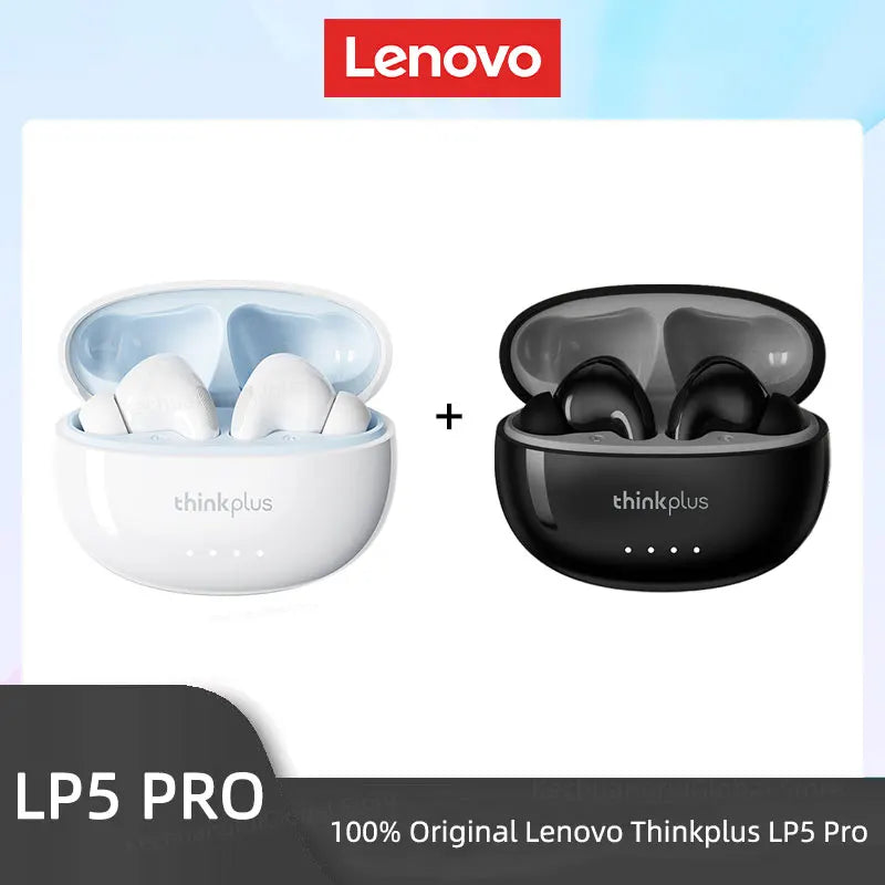 Écouteurs Sans Fil Lenovo LP5 PRO – Bluetooth 5.4, HiFi, Gaming & Longue Autonomie