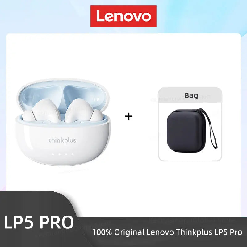 Écouteurs Sans Fil Lenovo LP5 PRO – Bluetooth 5.4, HiFi, Gaming & Longue Autonomie