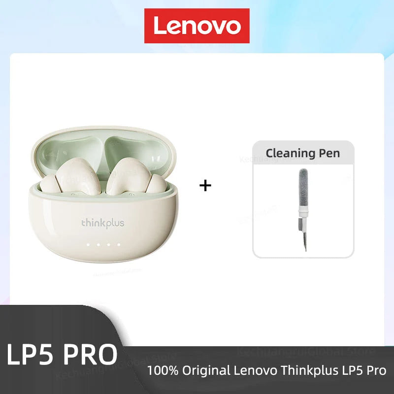 Écouteurs Sans Fil Lenovo LP5 PRO – Bluetooth 5.4, HiFi, Gaming & Longue Autonomie