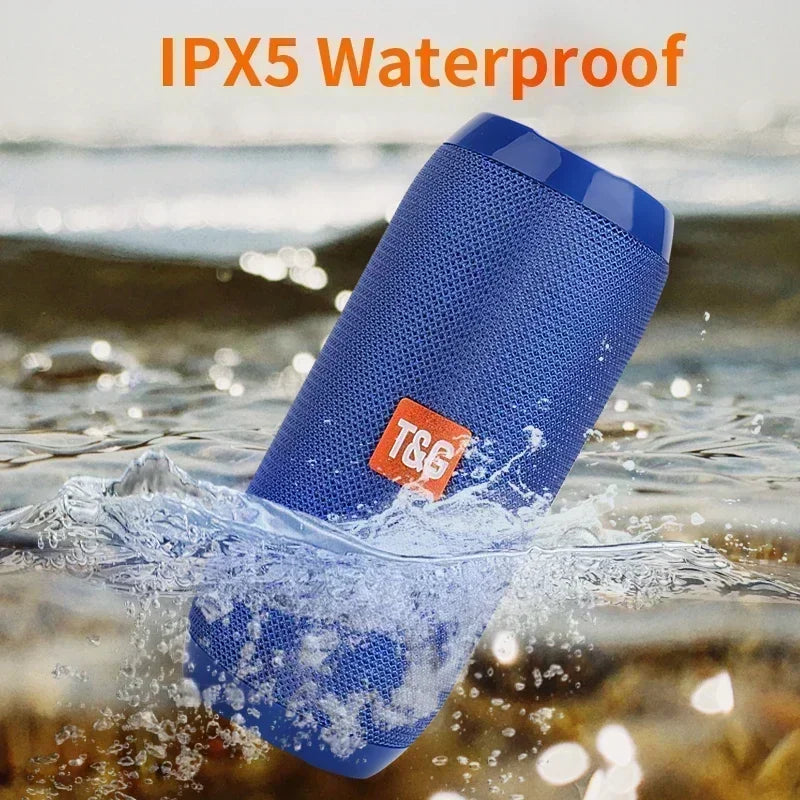Enceinte Bluetooth Portable Waterproof – Subwoofer, FM & Son Surround