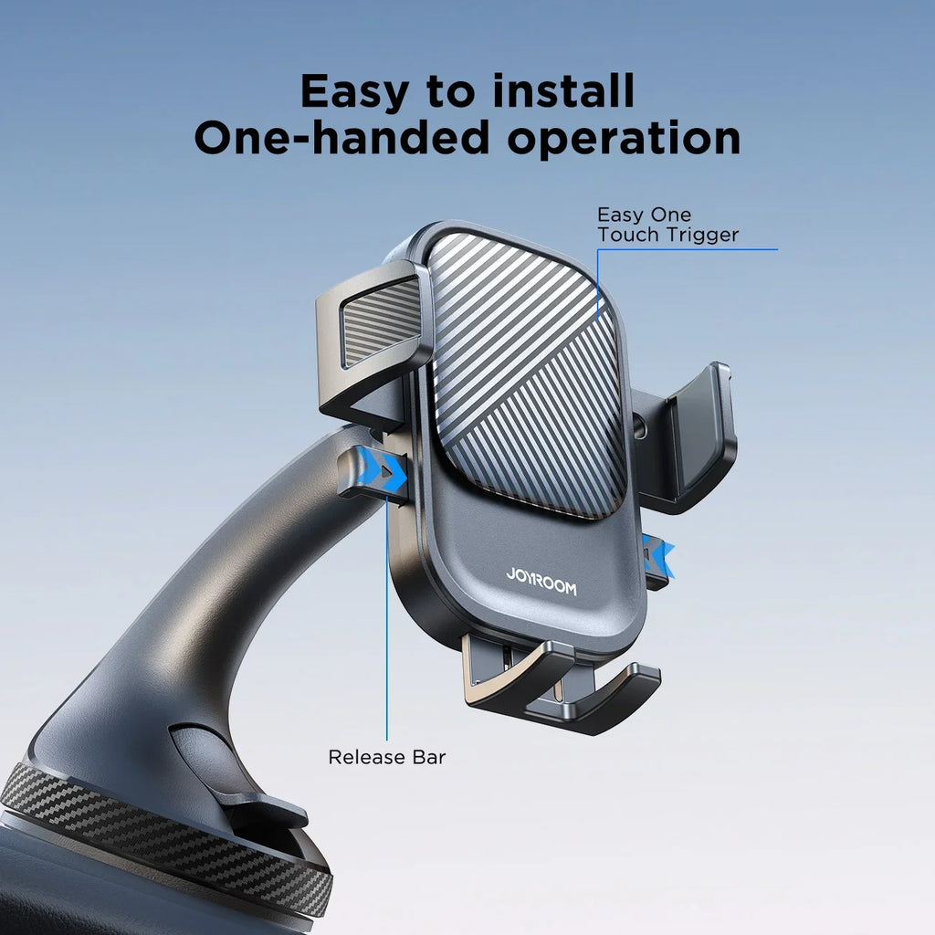 Support Téléphone Voiture Joyroom – Ventouse Forte, Mains Libres & 360°