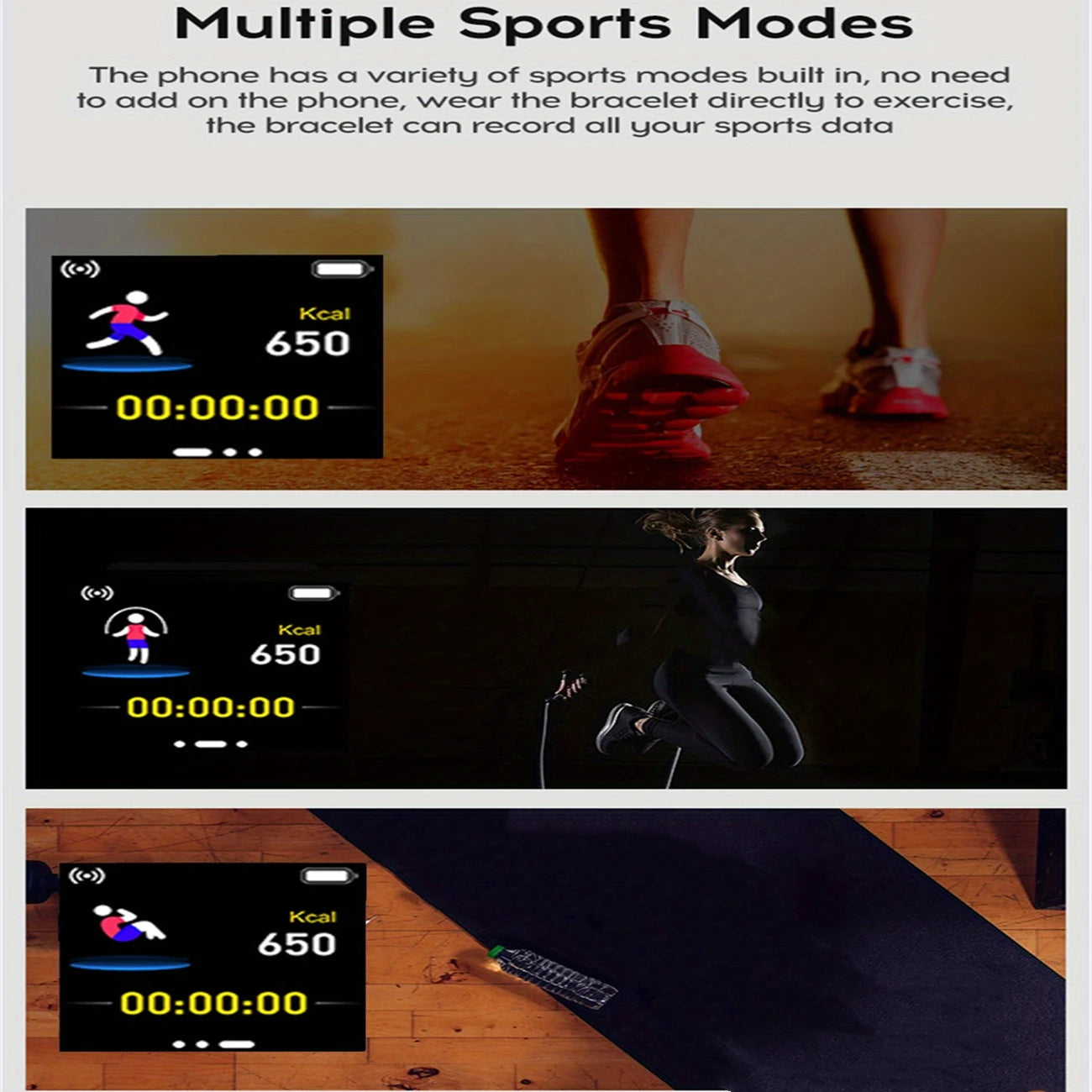 Montre Connectée D13 – Musique, Fitness, Sommeil & Bluetooth