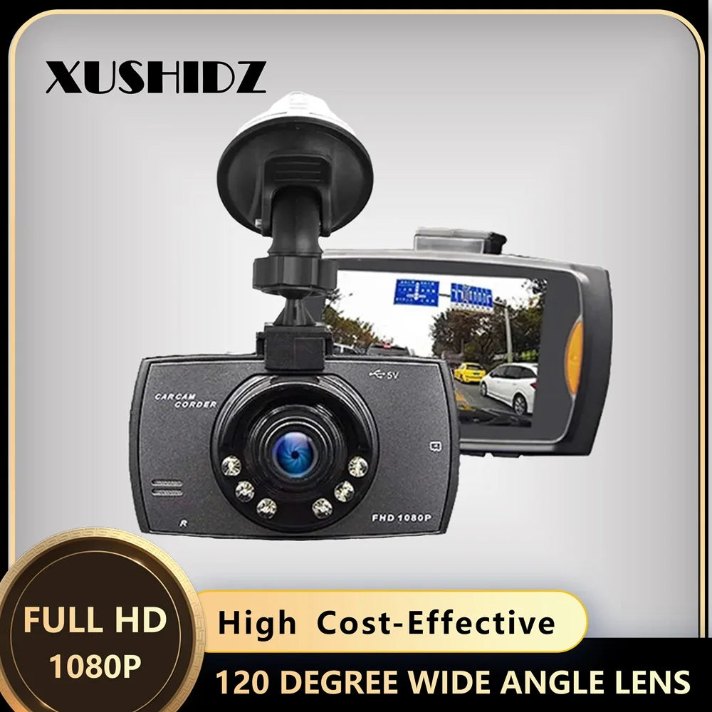 Dashcam XUSHIDZ Q02 1080P – Vision Nocturne, Enregistrement Boucle & Rapport Qualité-Prix