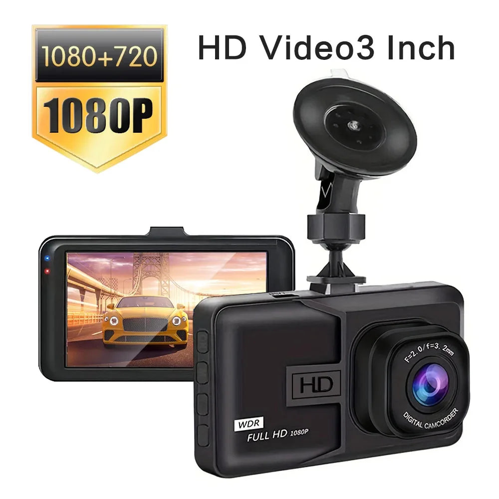 Dashcam XUSHIDZ 1080P HD – Vision Nocturne, Enregistrement en Boucle & Capteur G