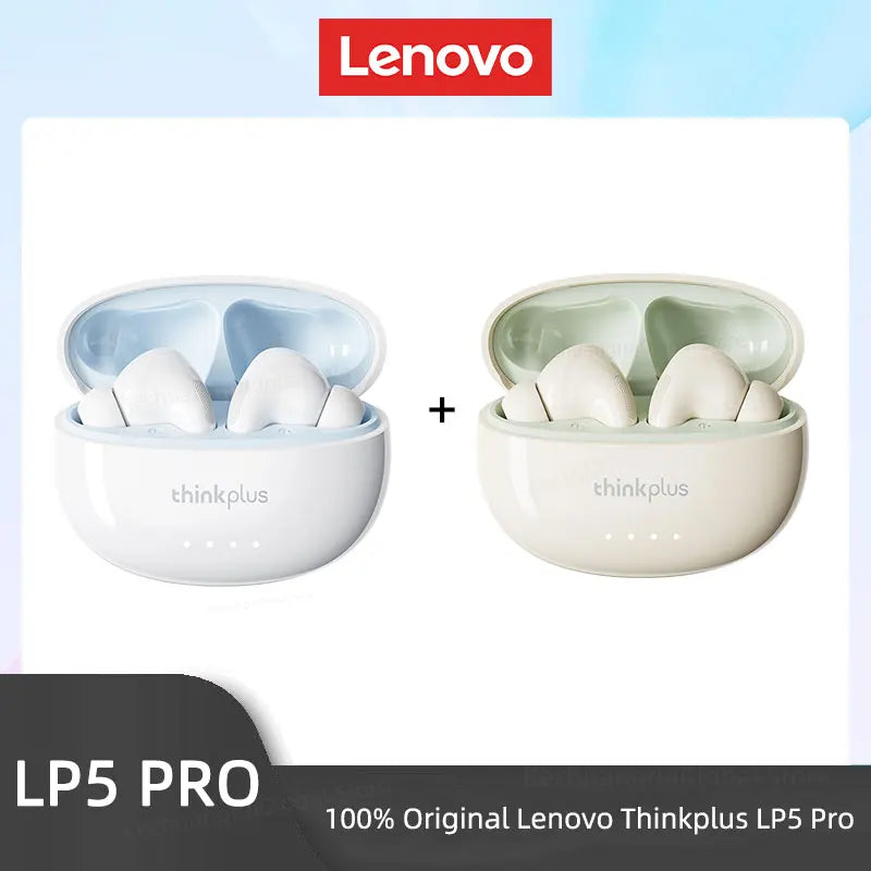 Écouteurs Sans Fil Lenovo LP5 PRO – Bluetooth 5.4, HiFi, Gaming & Longue Autonomie