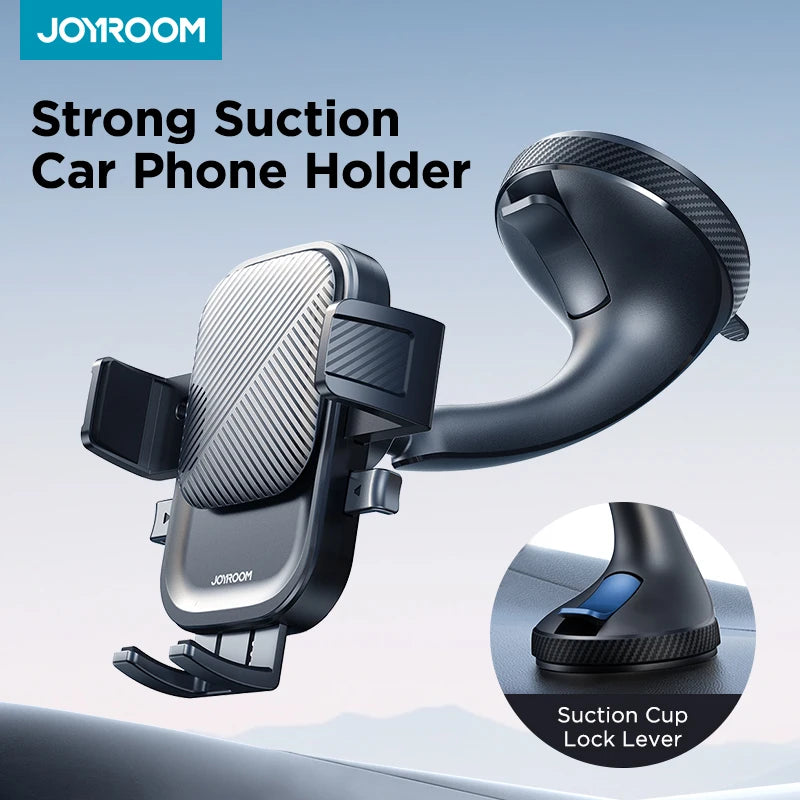 Support Téléphone Voiture Joyroom – Ventouse Forte, Mains Libres & 360°
