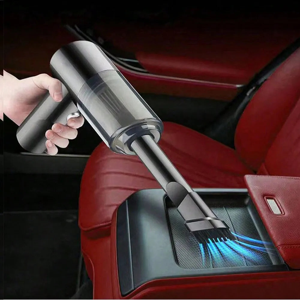 Aspirateur Portable 3-en-1 – Rechargeable USB, Aspiration & Soufflage Puissants