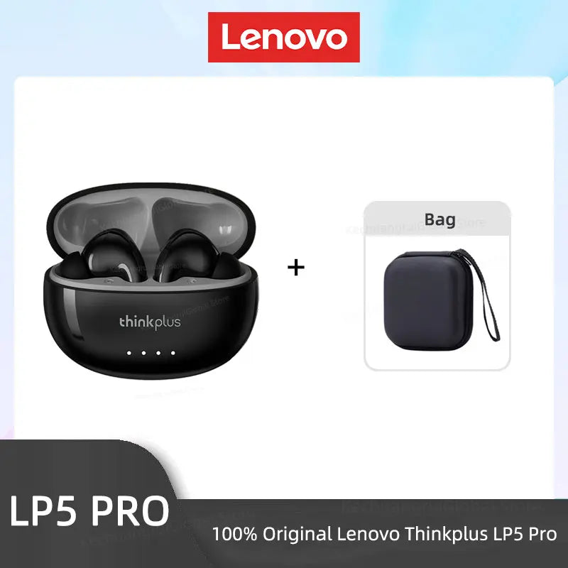 Écouteurs Sans Fil Lenovo LP5 PRO – Bluetooth 5.4, HiFi, Gaming & Longue Autonomie