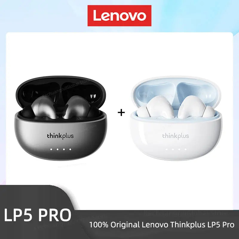 Écouteurs Sans Fil Lenovo LP5 PRO – Bluetooth 5.4, HiFi, Gaming & Longue Autonomie