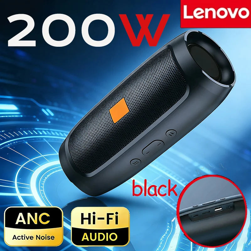 Enceinte Bluetooth Portable Lenovo TF – Stéréo, FM & Subwoofer