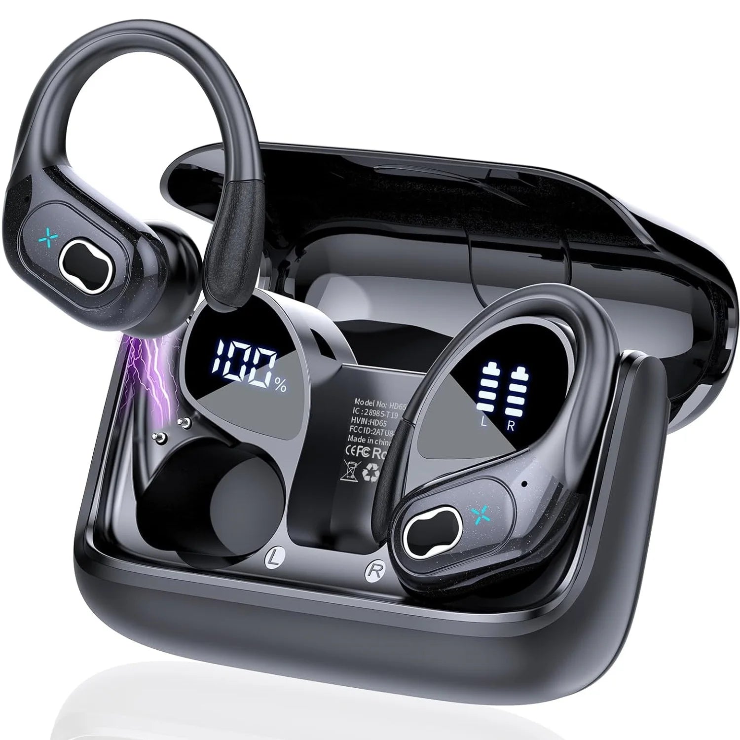 Écouteurs Sans Fil GDLYL HD65 TWS – Bluetooth 5.3, HiFi & Réduction de Bruit