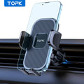Support Téléphone Voiture TOPK Gravité – Tableau de Bord, Pare-Brise & Grille d’Aération