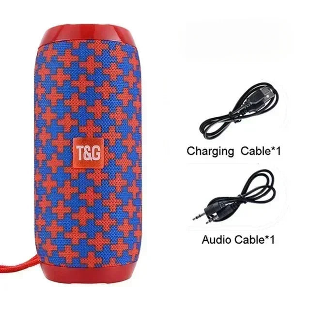 Enceinte Bluetooth Portable Waterproof – Subwoofer, FM & Son Surround