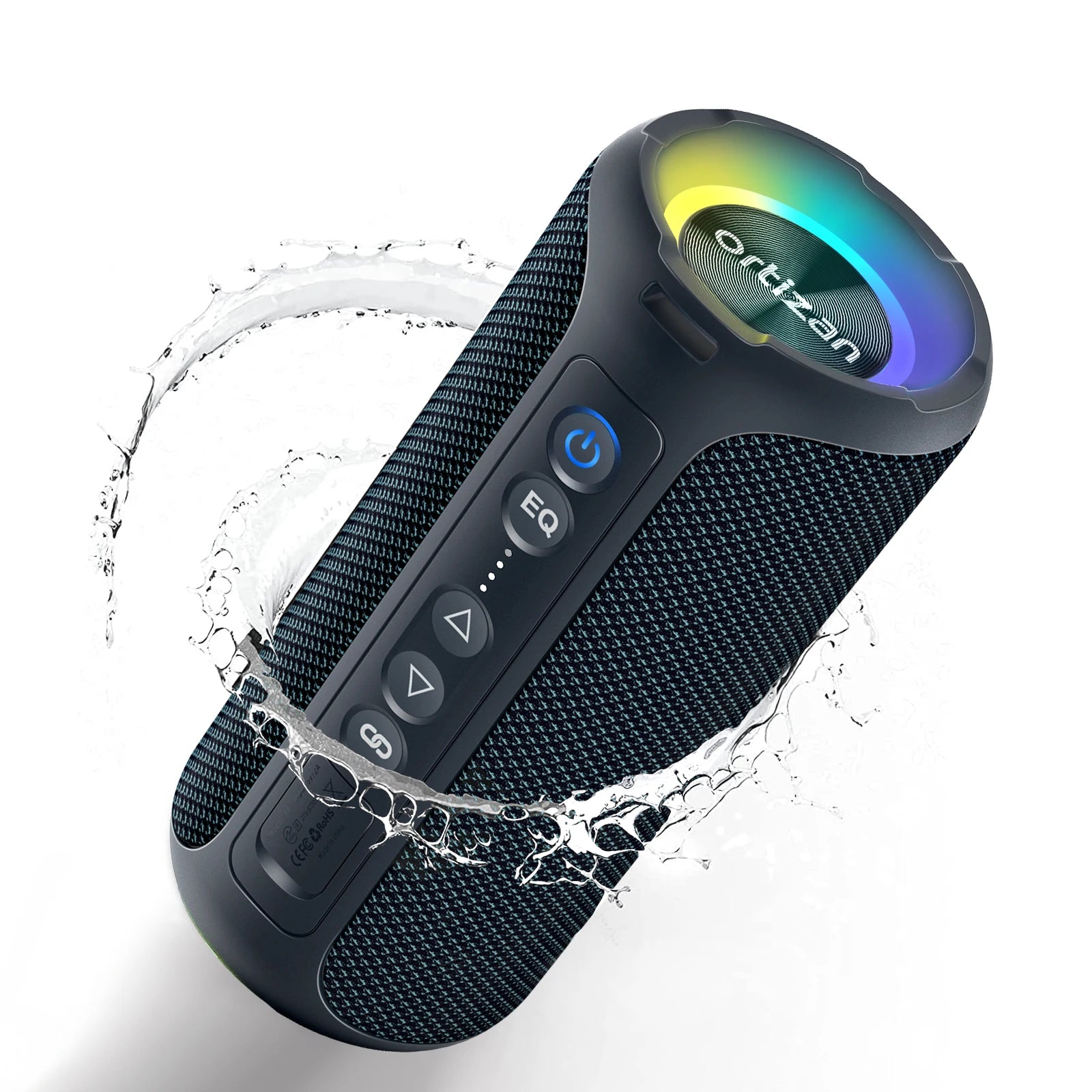 Enceinte Bluetooth Portable Ortizan 40W – IP7, 30H, Basses Puissantes
