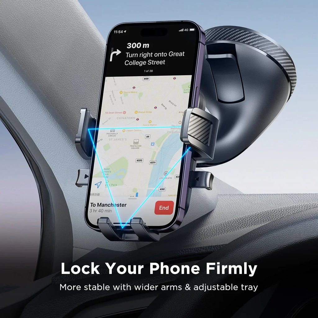 Support Téléphone Voiture Joyroom – Ventouse Forte, Mains Libres & 360°