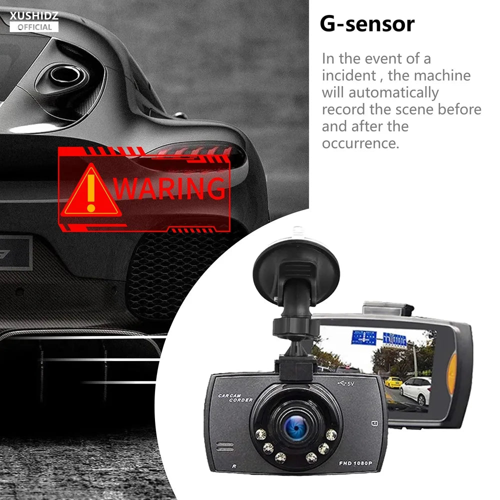 Dashcam XUSHIDZ Q02 1080P – Vision Nocturne, Enregistrement Boucle & Rapport Qualité-Prix