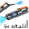 Aspirateur Voiture Sans Fil – Bouton Unique, Grande Aspiration & Mini Portable