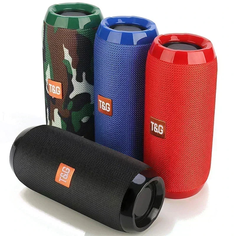 Enceinte Bluetooth Portable Waterproof – Subwoofer, FM & Son Surround