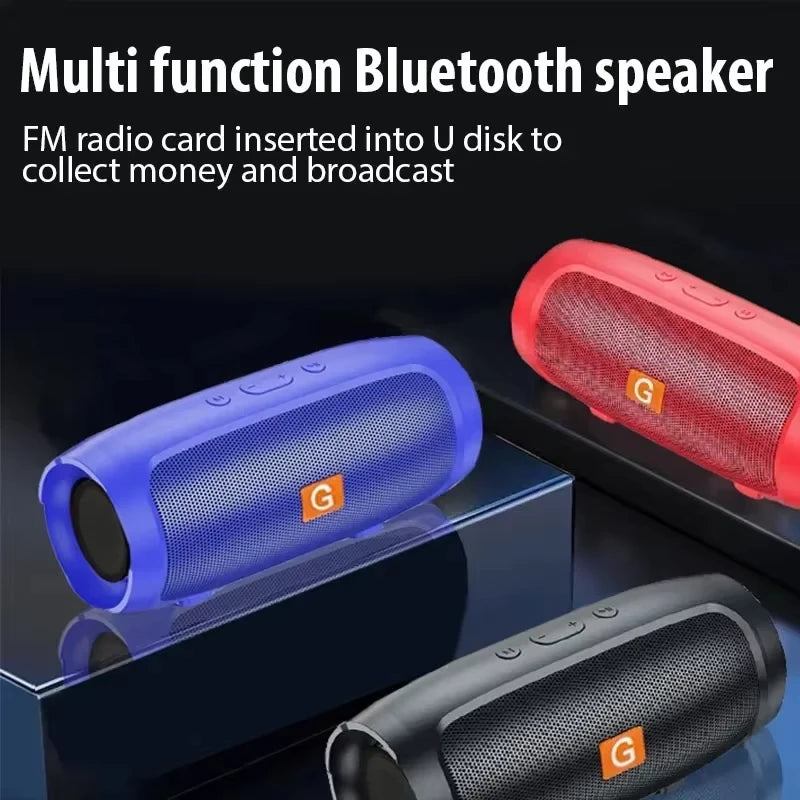 Enceinte Bluetooth Portable Lenovo TF – Stéréo, FM & Subwoofer