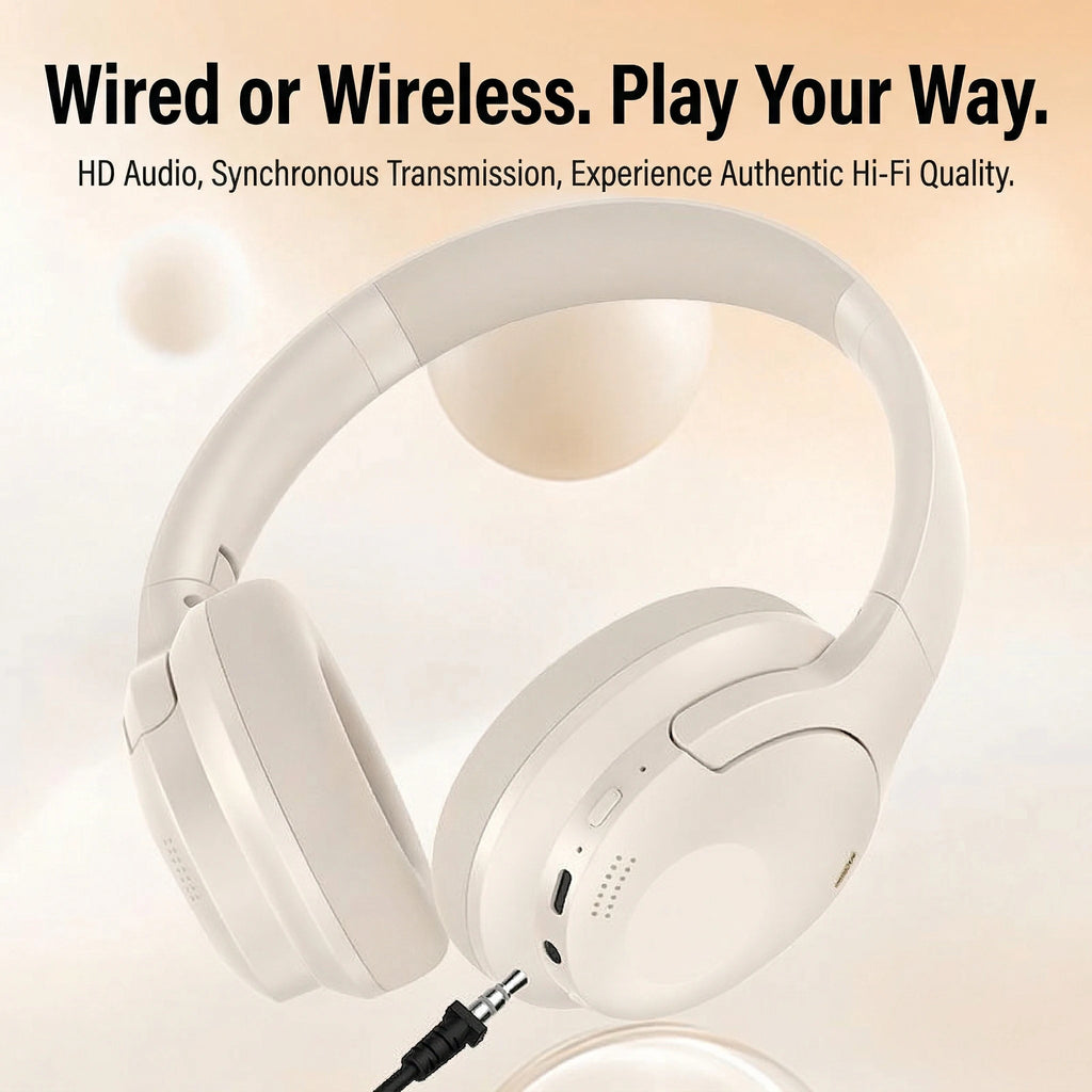 Casque Bluetooth ORONE X936 – Hi-Fi, 40H, Bluetooth 5.3 & Confort Premium