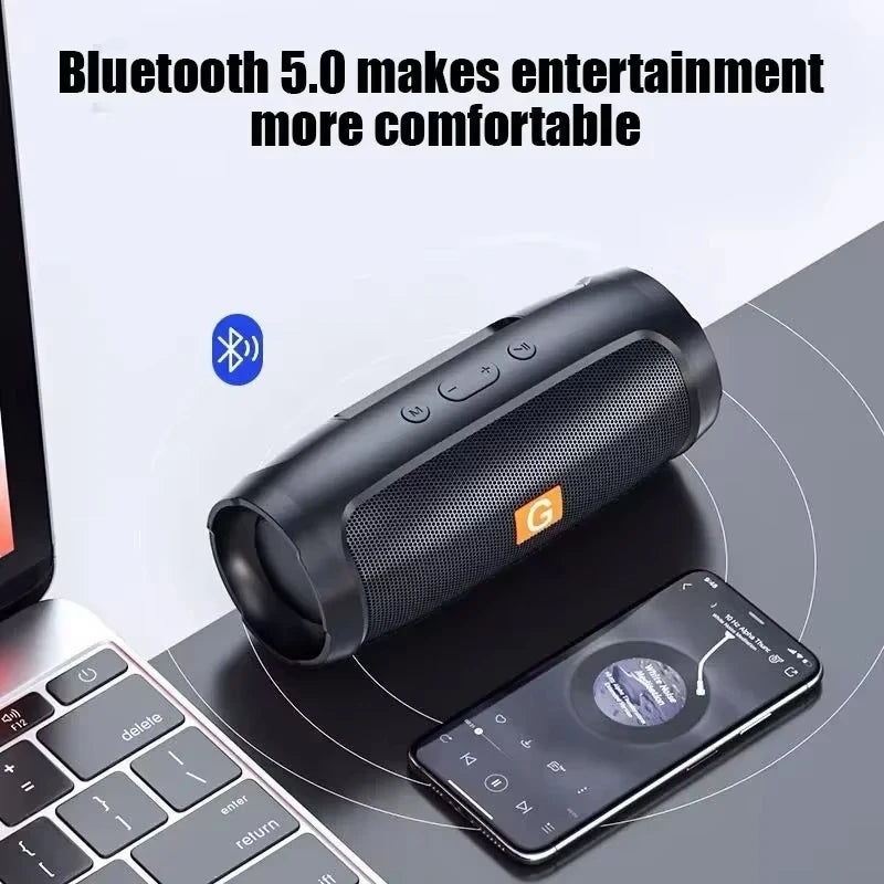 Enceinte Bluetooth Portable Lenovo TF – Stéréo, FM & Subwoofer