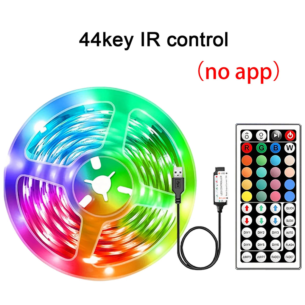 Ruban LED RGB – 5m à 30m, Contrôle APP, Décoration Chambre & Salon