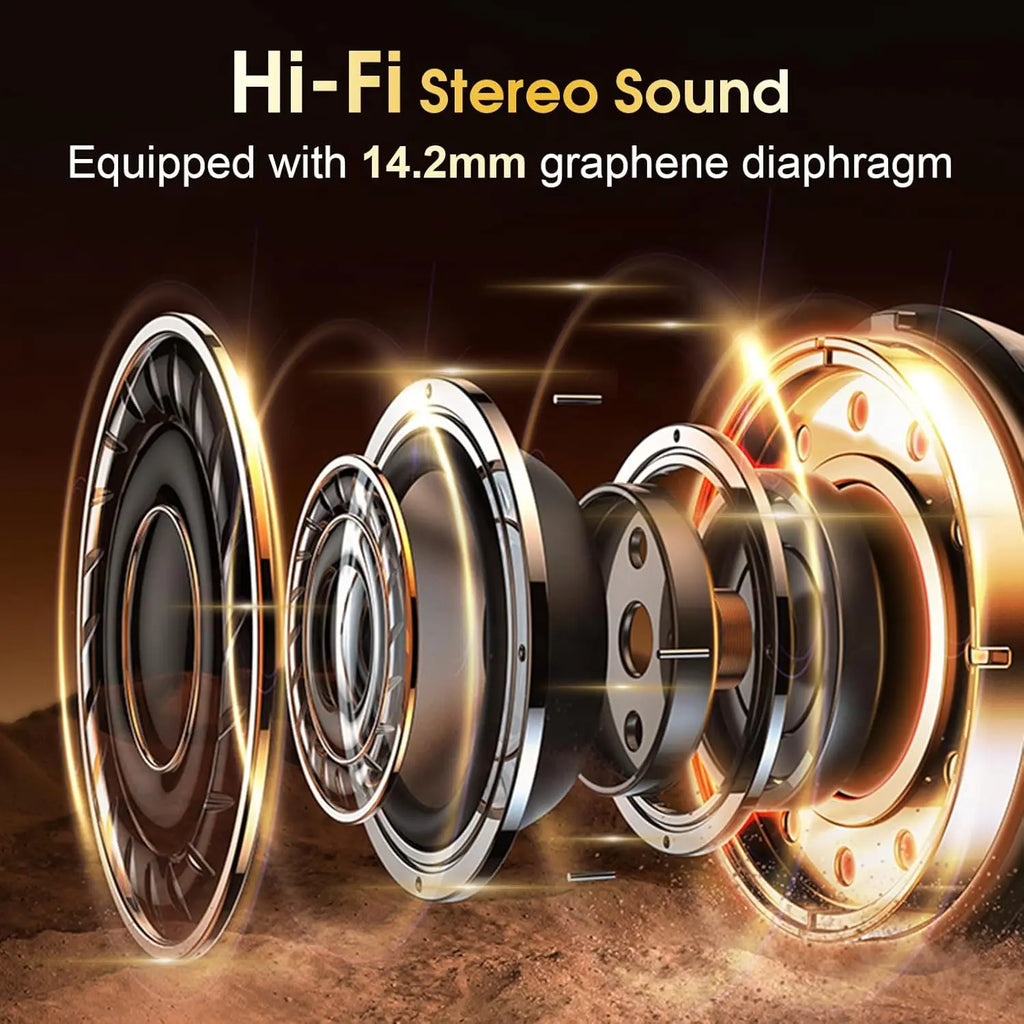 Écouteurs Sans Fil GDLYL HD65 TWS – Bluetooth 5.3, HiFi & Réduction de Bruit
